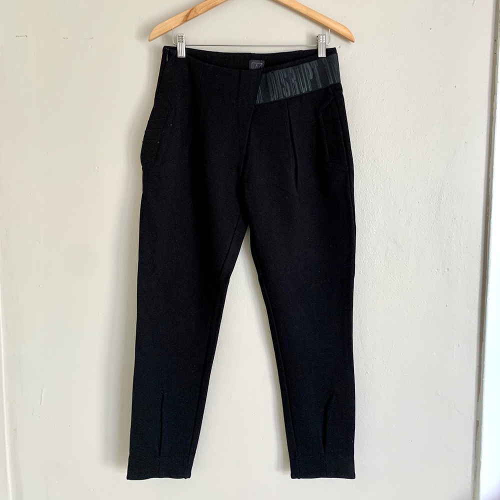 NWOT Lime & Vine Disrupt The Norm Black High Waist Stretch Pants with pockets